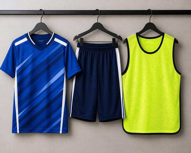 Football academy teamwear with Sports Bib
