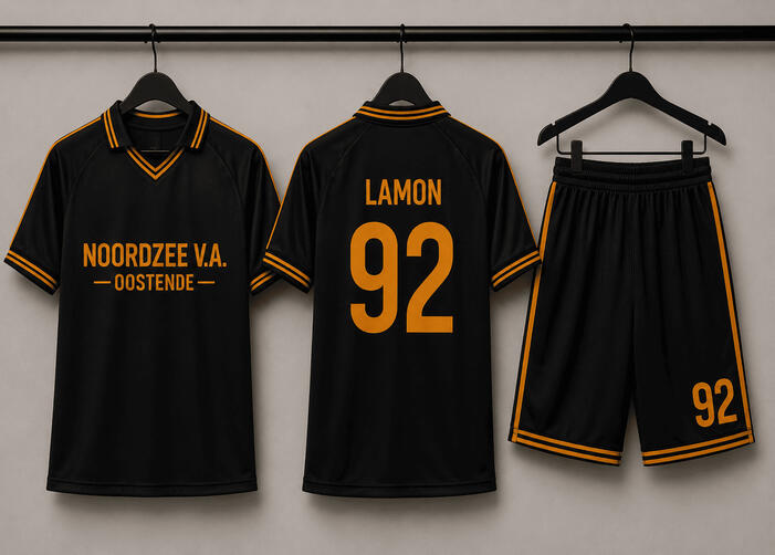Custom sublimated football kits for local level competition